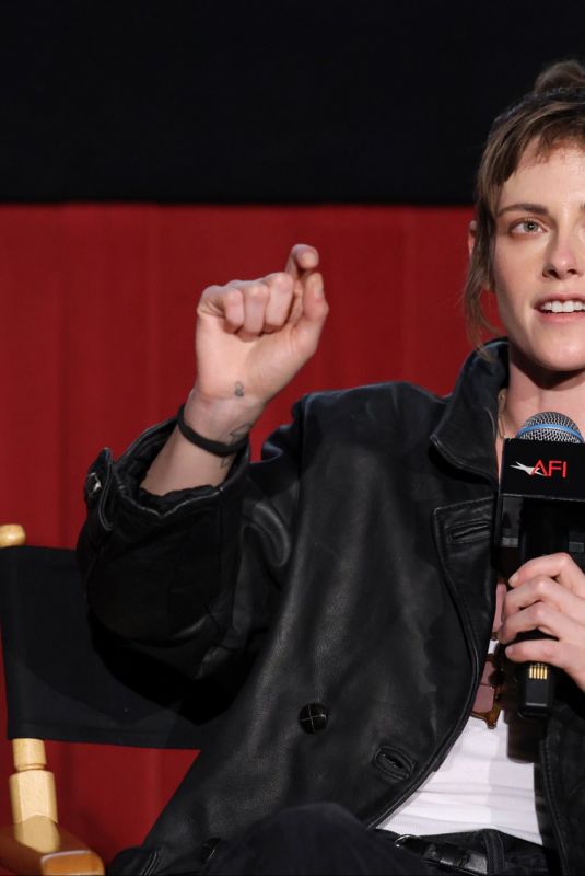 KRISTEN STEWART at The Chronology Of Water Q&A at AFI FEST in Hollywood 10/26/2025