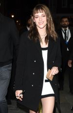 KRISTEN STEWART Leaves Curzon Mayfair Theater in London 10/16/2025