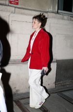 KRISTEN STEWART Out and About in Paris 10/15/2025
