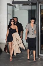 KYLIE and KENDALL JENNER Leaves Schiaparelli Show at Paris Fashion Week 10/02/2025