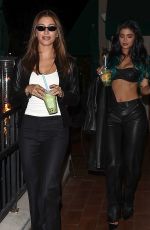 KYLIE JENNER and HAILEY BIEBER Night Out with in West Hollywood 10/13/2025