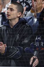 KYLIE JENNER and Timothee Chalamet at ALDS Game 4 Between New York Yankees and Toronto Blue Jays in New York City 10/08/2025
