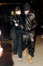KYLIE JENNER and Timothee Chalamet Leaves Waverly Inn in New York City 10/06/2025