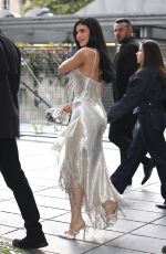 KYLIE JENNER Arrives at Schiaparelli Fashion Show in Paris 10/02/2025