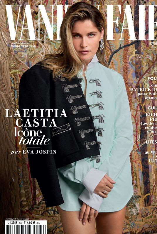 LAETITIA CASTA in Vanity Fair France, November 2025