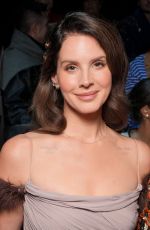 LANA DEL REY at Valentino Show at Paris Fashion Week 10/05/2025