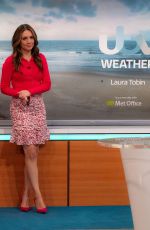 LAURA TOBIN at Good Morning Britain TV Show in London 10/01/2025