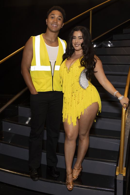 LAUREN JAREGUI and Brandon Armstrong at Dancing with the Stars TikTok Night 09/30/2025
