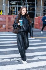 LENI KLUM Out and About in Financial District in New York City 10/27/2025