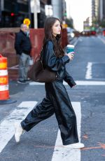 LENI KLUM Out and About in Financial District in New York City 10/27/2025