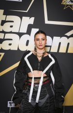 LENIE VACHER at Star Academy Photocall at Le Grand Rex in Paris 09/29/2025