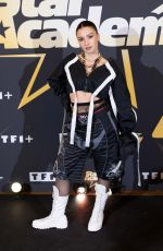 LENIE VACHER at Star Academy Photocall at Le Grand Rex in Paris 09/29/2025