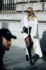 LEONIE HANNE Arrives at Hermes Womenswear Fashion Show at Paris Fashion Week 10/04/2025