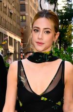 LILI REINHART Arrives at Today Show in New York City 10/16/2025