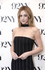 LILI REINHART at Hal & Harper in Conversation at 92NY in New York 10/15/2025