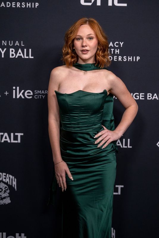 LILY BROOKS O’BRIANT at 5th Annual Legacy Ball in Los Angeles 10/25/2025