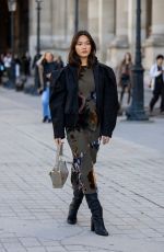 LILY CHEE at Louis Vuitton Fashion Show at PFW in Paris 09/30/2025