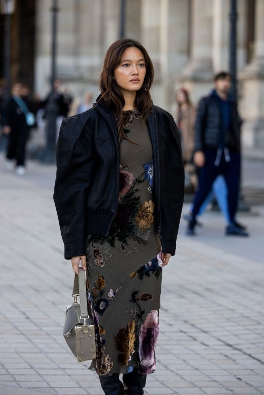 LILY CHEE at Louis Vuitton Fashion Show at PFW in Paris 09/30/2025