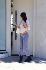 LILY-ROSE DEPP Out with Wet Hair After a Salon Appointment in Los Angeles 10/16/2025
