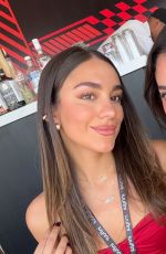 LUANA BARRON at F1 Race in Mexico City, Day 2 10/26/2025