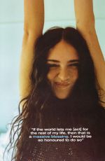 LUNA BLAISE in Wonderland Magazine, Summer 2025
