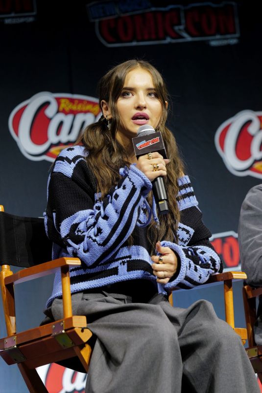 MADELEINE MCGRAW at Blumhouse 2025 Panel at New York Comic-Con 10/10/2025