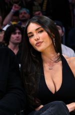 MADISON BEER and Justin Herbert at Minnesota Timberwolves vs Los Angeles Lakers Game at Crypto.com Arena in Los Angeles 10/24/2025