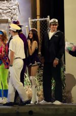 MADISON BEER and Justin Herbert Leaves a Halloween Party in West Hollywood 10/25/2025