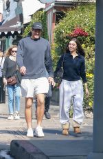 MADISON BEER and Justin Herbert Out for Lunch at All Time in Los Feliz 10/27/2025