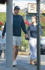 MADISON BEER and Justin Herbert Out for Lunch at All Time in Los Feliz 10/27/2025