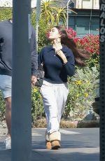 MADISON BEER and Justin Herbert Out for Lunch at All Time in Los Feliz 10/27/2025