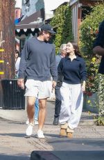 MADISON BEER and Justin Herbert Out for Lunch at All Time in Los Feliz 10/27/2025