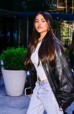 MADISON BEER Arrives at SiriusXM Studios in New York 10/16/2025