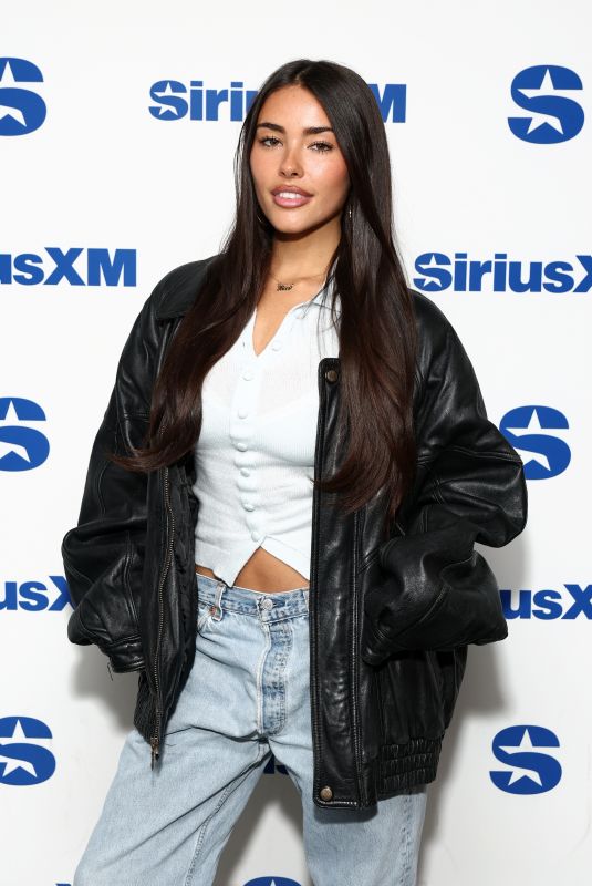 MADISON BEER at Visits SiriusXM Studios in New York City 10/16/2025