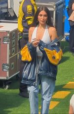MADISON BEER at Washington Commanders vs Los Angeles Chargers Game at SoFi Stadium in Inglewood 10/05/2025