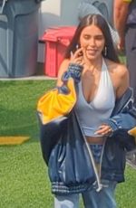 MADISON BEER at Washington Commanders vs Los Angeles Chargers Game at SoFi Stadium in Inglewood 10/05/2025