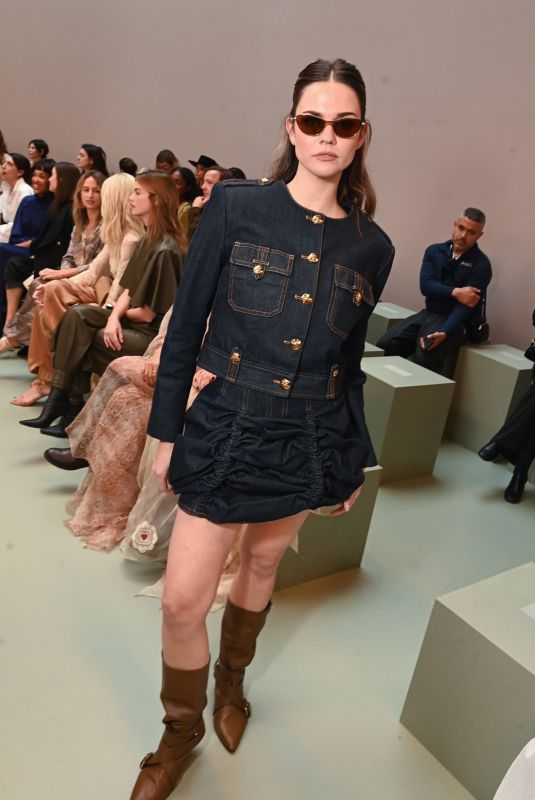 MAIA MITCHELL at Zimmermann Fashion Show at PFW in Paris 10/06/2025