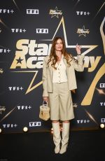 MALIKA MENARD at Star Academy Photocall at Le Grand Rex in Paris 09/29/2025