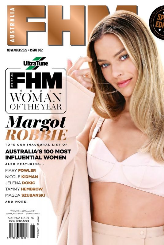 MARGOT ROBBIE for Maxim Australia, November 2025