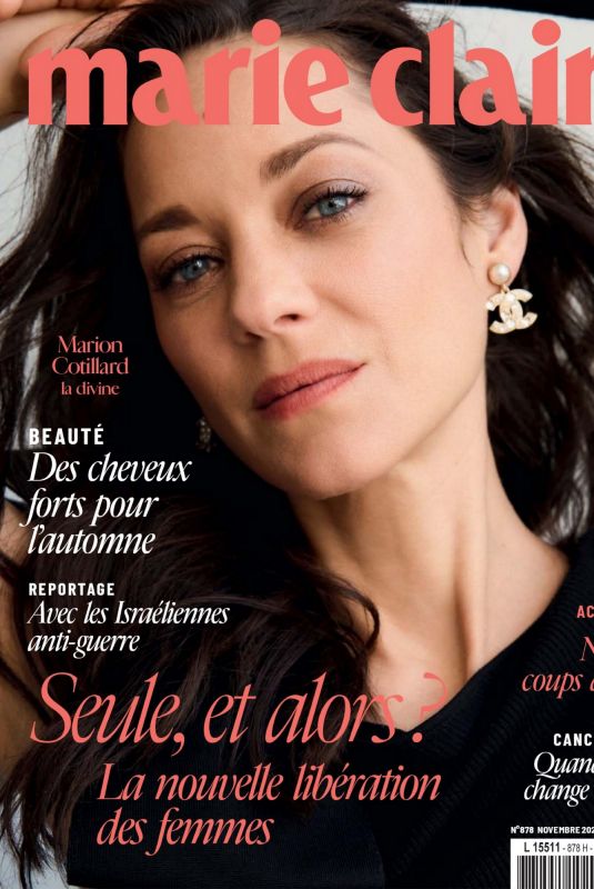 MARION COTILLARD in Marie Claire France, November 2025