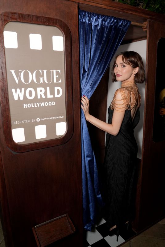 MAUDE APATOW at Vogue World: Hollywood 2025 at Paramount Studios in Los Angeles 10/26/2025