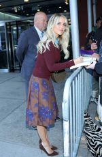 MCKENNA GRACE Arrives at CBS Mornings Studio in New York City 10/02/2025