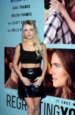 MCKENNA GRACE at Regretting You Sorority Screening at Regal Union Square in New York City 10/02/2025