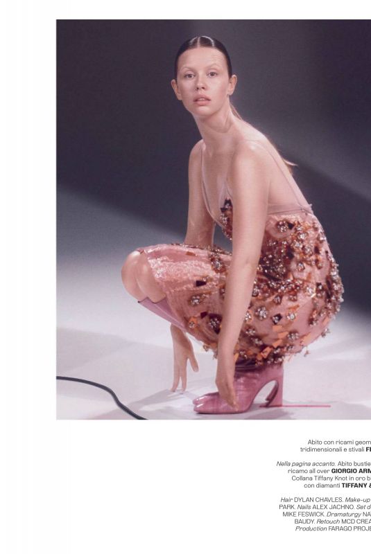 MIA GOTH in Vogue Italy, November 2025