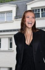 MIA MCKENNA-BRUCE at Saint Laurent Womenswear Fashion Show at Paris Fashion Week 09/29/2025