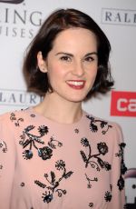 MICHELLE DOCKERY at Downton Abbey Premiere in New York City 12/10/2013
