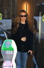 MILEY CYRUS Leaves a Medical Building in Beverly Hills 10/20/2025