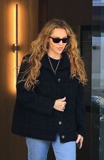 MILEY CYRUS Leaves a Medical Building in Beverly Hills 10/20/2025