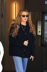 MILEY CYRUS Leaves a Medical Building in Beverly Hills 10/20/2025