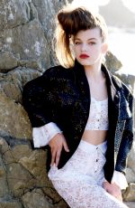 MILLA JOVOVICH at a Photoshoot